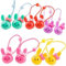 cuhair 10pcs Cute Baby Mädchen Elastic Haar Krawatte Pferdeschwanz Halter Gummi Seil Zubehör Haargummi Zubehör