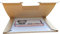 10 St. Deluxe Versandkartons für eine LP Schallplatte 325x325x4 mm Kartonage für Vinyl LP Maxi 12 Zoll extra stark
