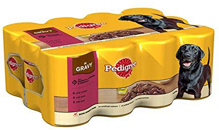 Pedigree Beef in Gravy can, 400g