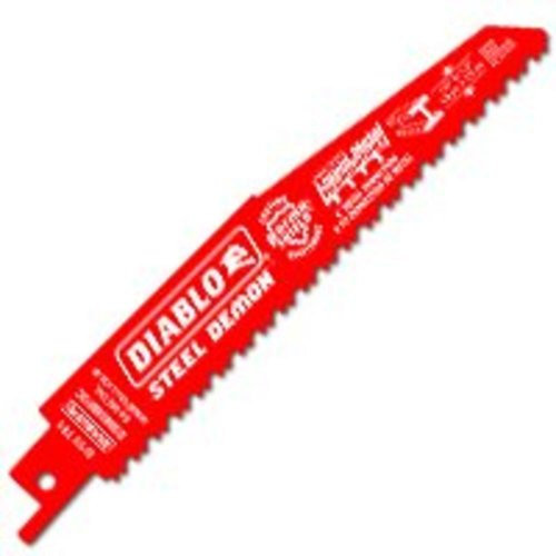 Diablo 6 8/10 Tooth Bi-Metal Metal Reciprocating Saw Blade