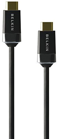 Belkin Advanced Series High Speed HDMI Cable with Ethernet (1080p, 3D, 4k and Ultra HD Compatible, Gold Plated, 10.2 Gbps Speed Rating) - 1 m