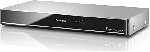Panasonic 4K Upscale,Built-in WiFi, Smart 3D Blu-ray Player & DVD Player with Freeview Play + HD Recorder - 1 TB HDD