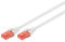 DIGITUS Cable LAN Cat 6 - 5m - Cable de red RJ45 - UTP sin apantallar - Compatible con Cat-6A y Cat-5e - Blanco