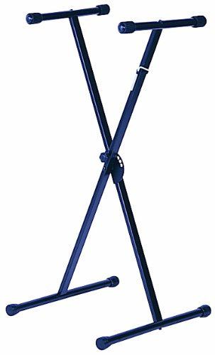 Kinsman KS17 Black Heavy Duty Keyboard Stand
