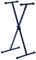 Kinsman KS17 Black Heavy Duty Keyboard Stand