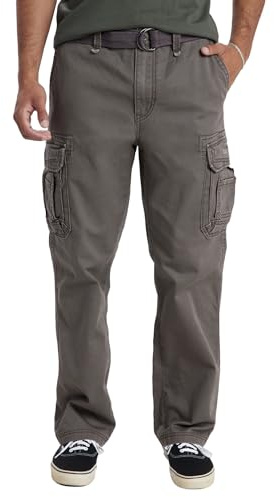 UNIONBAY mens Survivor Iv Relaxed Fit Cargo - Reg and Big Tall Sizes Casual Pants, Saddle, 32W x 34L US