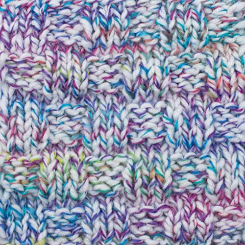 Gründl Alaska PRINT Wolle, 80 % Polyacryl / 20 % Wolle Farbe 03 Weiss Bunt meliert