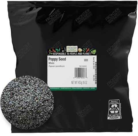 Poppy Seed Whole - 1 lb,(Frontier)
