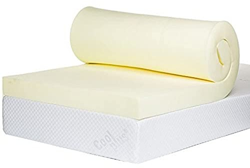 Bodymould Memory Foam Mattress Topper, 4 Inch, UK King