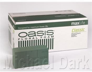Oasis® Classic Maxlife Steckschaum-Ziegel (Karton 20 Stück)