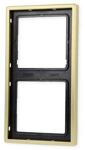 Jung Rahmen 2fach Serie LS Messing Classic, 1 Stück, ME 2982 C