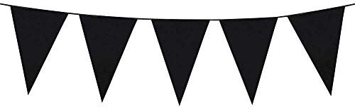 Boland - Riesen-Wimpelkette, Größe 10m, Fahnenkette, Foliengirlande, Hängedekoration, Karneval, Mottoparty, Geburtstag, Kindergeburtstag
