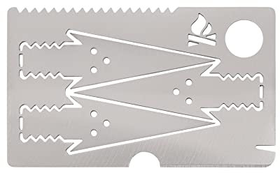 BE Survival-Pfeilkarte | Kompaktes Outdoor-Tool | Vielseitig & Robust | Ideal für Abenteuer, EDC & Notfälle | Edelstahl | Made in Germany
