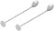 Kosma set of 2 Cocktail Mixing Spoon with Masher Stainless Steel | Twisted Bar Spoon | Cocktail Spoon - 11