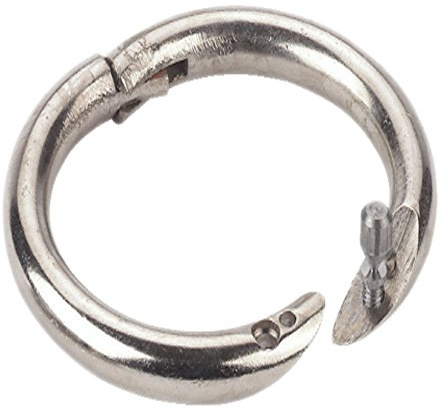 Kerbl Bullennasenring vernickelt Innen-Durchmess. 52-54mm