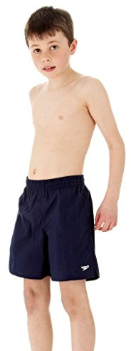 Speedo Boy's Boys Solid Leisure 15 Inch Watershort, Lime Punch, M UK
