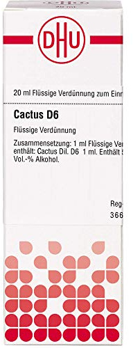 DHU Cactus D6 Dilution, 20 ml Lösung