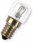 PHILIPS 15220T25 15W 230V E14 2700°K FRIDGE 57X25mm PACK 4 BULBS