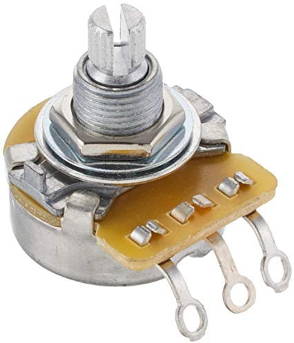 Allparts Silver 500K CTS No-Load Guitar Tone Pot
