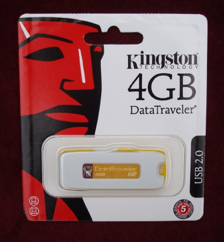 Kingston Data Traveler Speicherstick 4GB 2. Generation USB 2.0 gelb