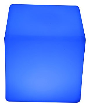 point-garden LED Leuchtwürfel mit Farbwechsel, 20cm - für Innen und Außen