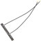 Delock Antenne Doppel WLAN Mhf/U.FL-LP-068 kompatibler Stecker 802.11 AC/A/H/B/g/N 5 dBi 2x150mm PCB intern