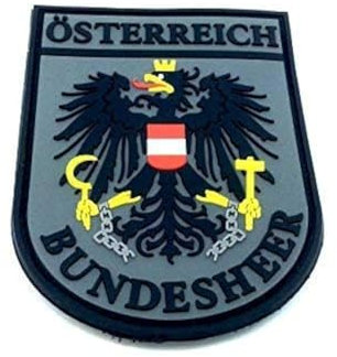 Österreich Bundesheer Österreichische Armee Airsoft Klett PVC-Patch