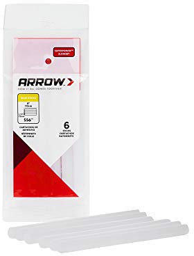 Arrow SS6 langsamer Kleber Stix 4 In (klar)