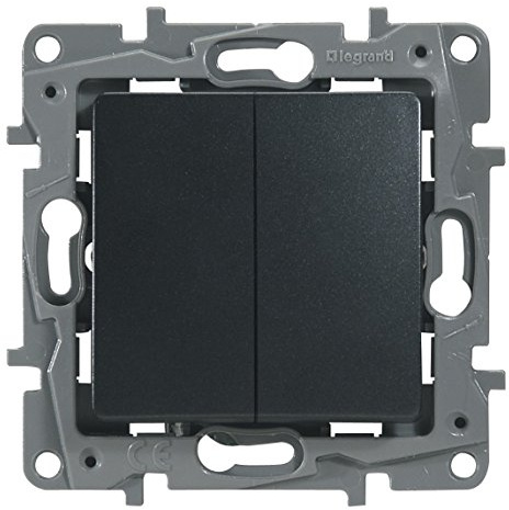Legrand LEG96635 Double Poussoir fonte Niloe