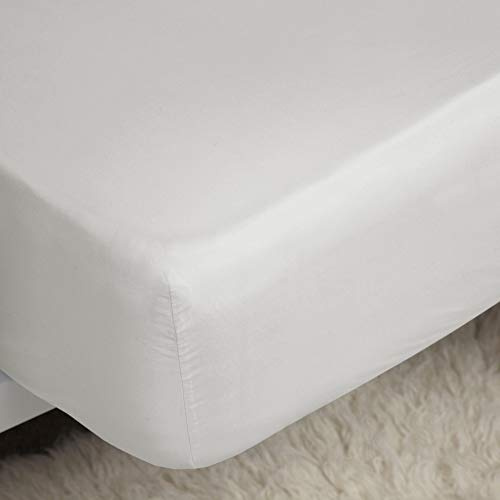 Belledorm 400 Thread Count Egyptian Cotton Ultra Deep Fitted Sheet (Superking) (Ivory)