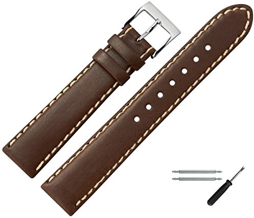 MARBURGER Uhrenarmband 20mm Leder - Werkzeug Montage Set 80620