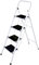 Oypla Foldable 4 Step Ladder Stepladder Non Slip Tread Safety Steel Step