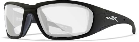 Wiley X │ WX Boss | Sonnenbrille Herren | Sonnenbrille Herren Polarisiert │ Sportbrille Polarisiert | 100% UVA/UVB-Schutz | Ideal bei Outdoor-Aktivitäten | Fahrradbrille Wandern Sport