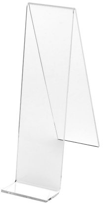 Deflecto 771101 50 x 110mm Book/Display Stand, Transparent