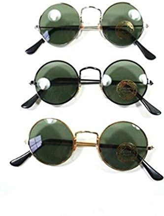hillfield 12 SONNENBRILLEN JOHN LENNON STYLE runde Gläser BRILLE Sonne Sommer Freizeit Posten (John Lennon 12 Stück)