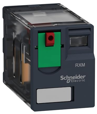 Schneider Electric Harmony Relay RXM 120V ac Spule 4-poliger Wechsler Steckrelais 8A 3630Ω 1.2W Monostabiles Relais