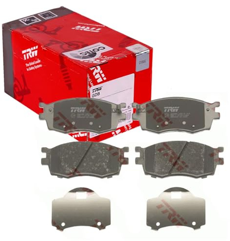 TRW GDB3420 Bremsbelagsatz, Scheibenbremse | Kompatibel mit: HYUNDAI ACCENT III, ACCENT III Stufenheck, KIA RIO II, RIO II Stufenheck