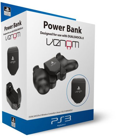 Venom Power Bank [Li-Polymer 1000 mAH] (Zusatzakku) - [PS3]