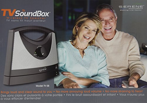 Serene Innovations Portable Wireless TV Soundbox Portable Wireless TV Soundbox