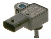 BOSCH Sensor, Ladedruck 0261230323 | Kompatibel mit: MAZDA 3, 3 Stufenheck, 6 Kombi, 6 Stufenheck, CX-5, CX-5, CX-5 Van