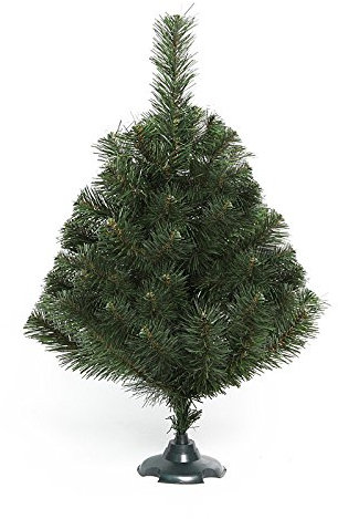 DecoKing 52570 60 cm Künstlicher Weihnachtsbaum Tannenbaum Christbaum grün Tanne Lena Weihnachtsdeko