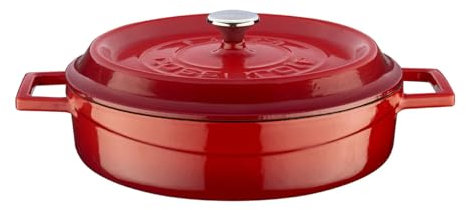 Interhal CASSEROLE MULTIFUNCTIONEEL 2.40 LTR LVYST24K2R RED/BLACK LAVA