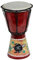 20cm Schildkröte Bemalt Djembe Trommel Bongo Drum Handtrommel Buschtrommel Percussion Kinder Fair Trade D2