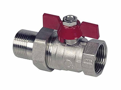 Kugelhahn 3/4 Innengewinde/Verschraubung Wasserhahn Mit Stopfbuchse Messing