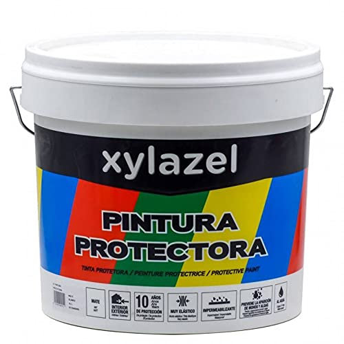Xylazel - Pintura protectora mate 15l blanco