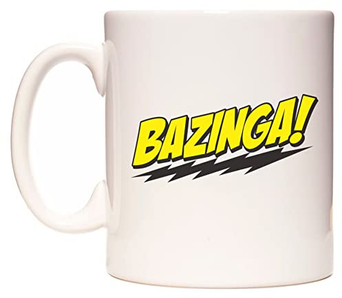 WeDoMugs The Big Bang Theory - Bazinga - Ceramic 11oz Coffee Tea Gift Mug Cup