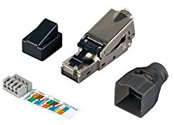 RJ45 STP Connector CAT6