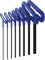 Eklind Metrisches T-Griff Hex Key Set, grau, 55168