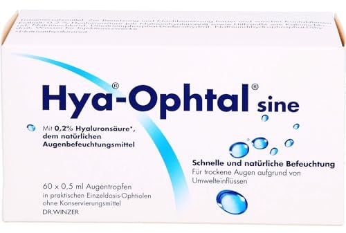 HYA OPHTAL sine Augentropfen 60X0.5 ml