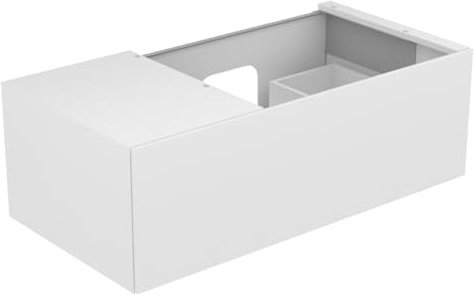 Keuco Waschtischunterschrank Edition 11 31154,1 Front -Auszug, Bel. trüffel/Glas trüffel, 3115414010